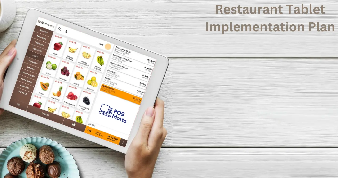 Restaurant Tablet Implementation Plan
